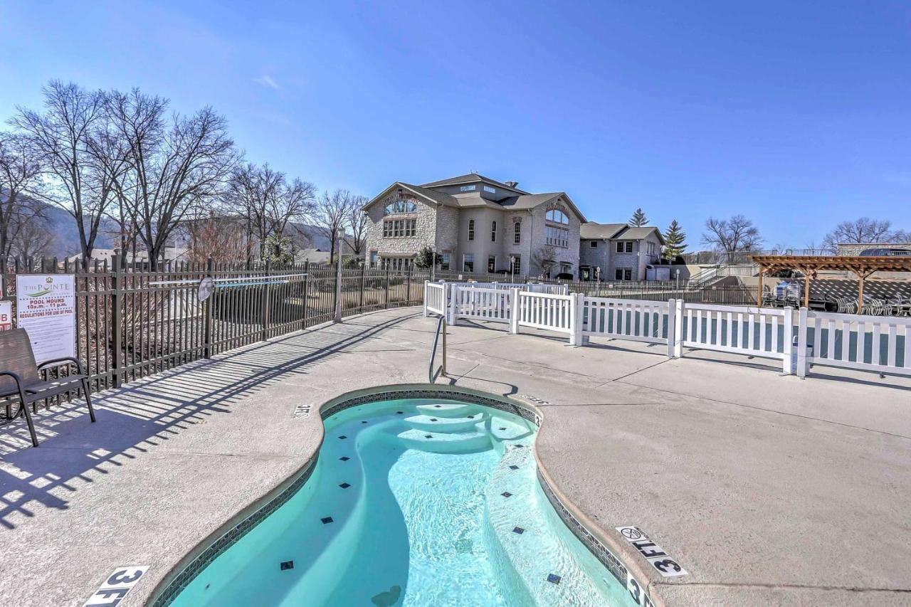 Walk-In Condo At Pointe Royal Resort With King Beds! Branson Esterno foto